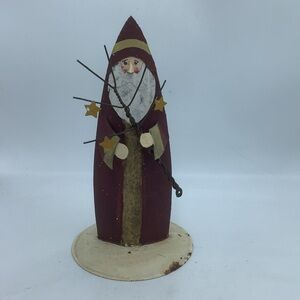 Metal Santa Claus Figurine